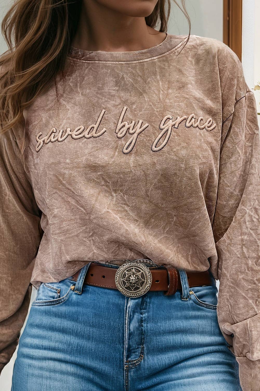 Saved By Grace Sweater