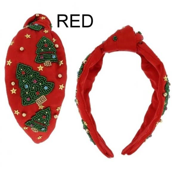 CHRISTMAS TREE HOLIDAY HEADBAND