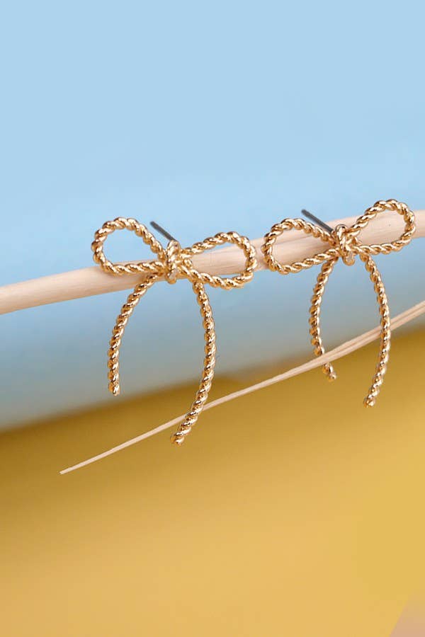 BOW EARRINGS
