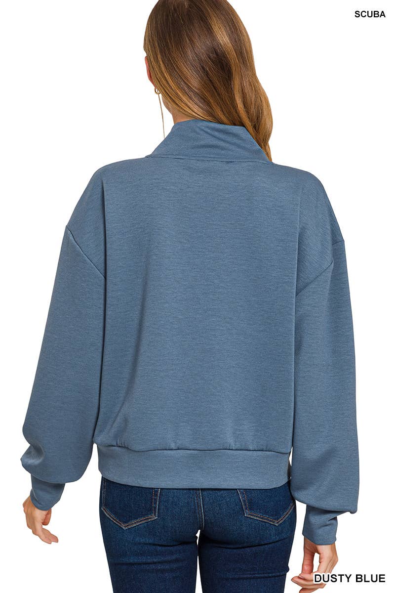 Scuba Zip Pullover