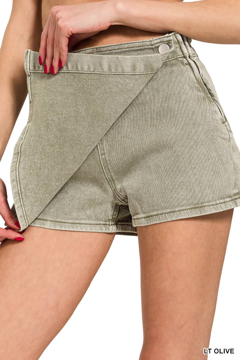 Olive Skort