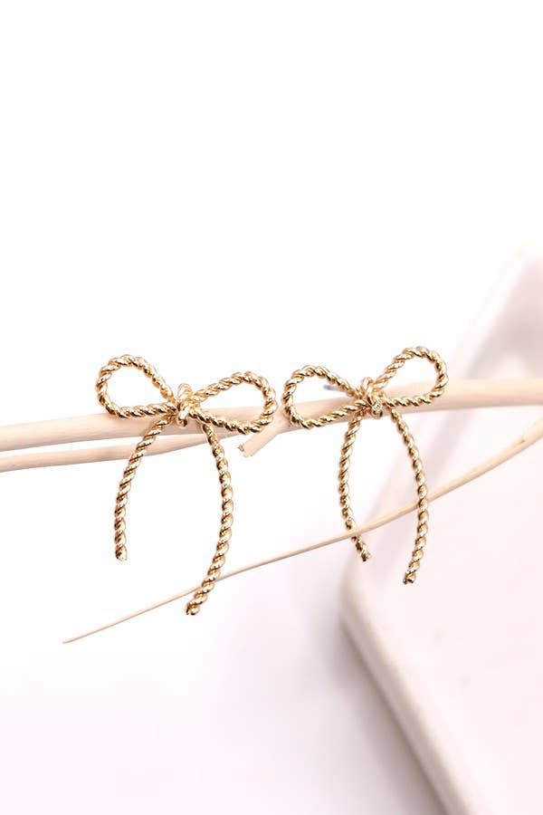 BOW EARRINGS