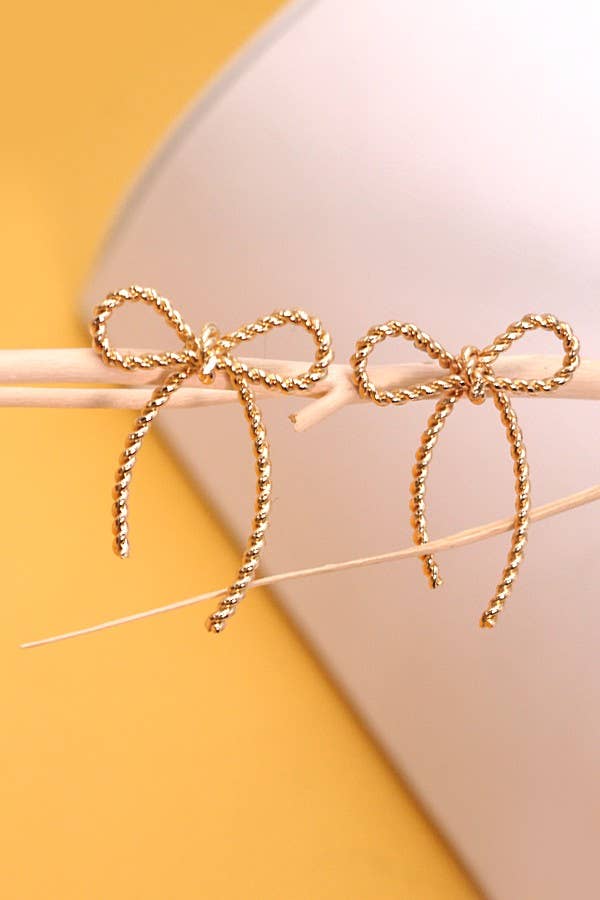 BOW EARRINGS