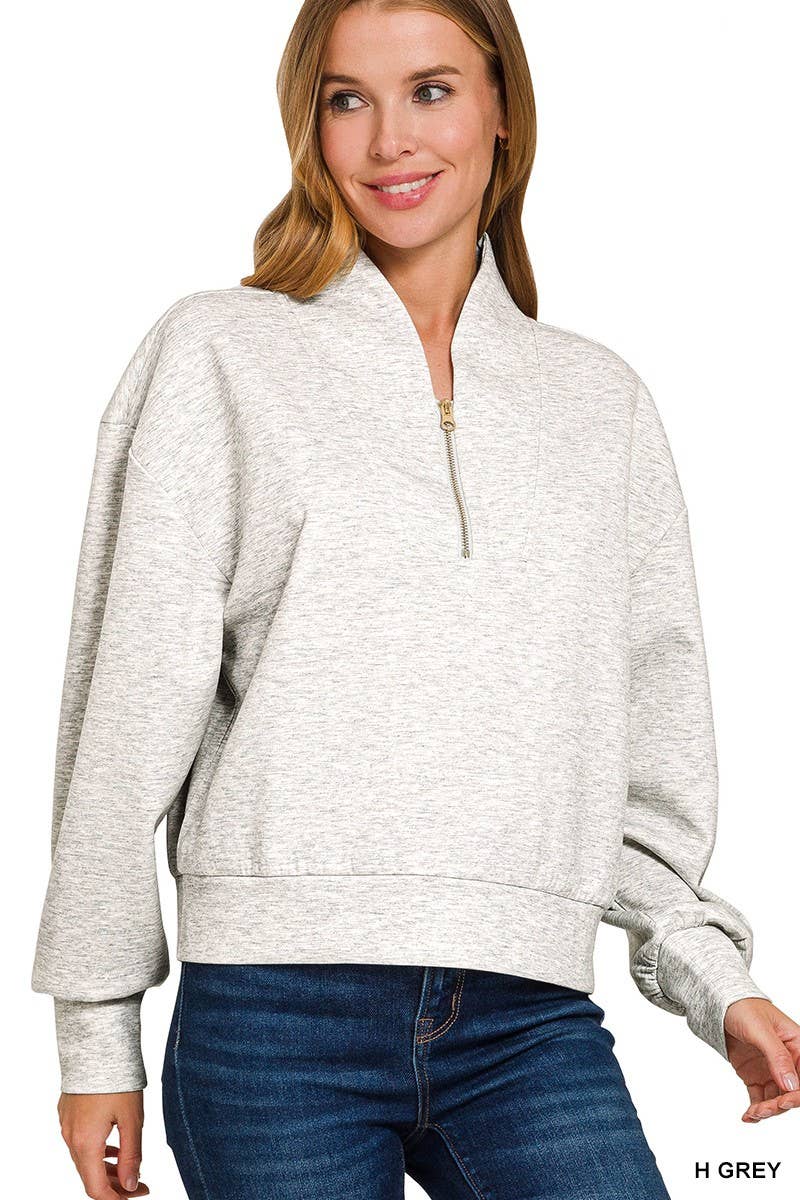 Scuba Zip Pullover
