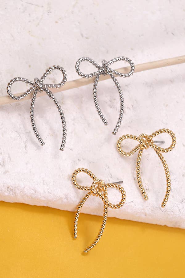BOW EARRINGS