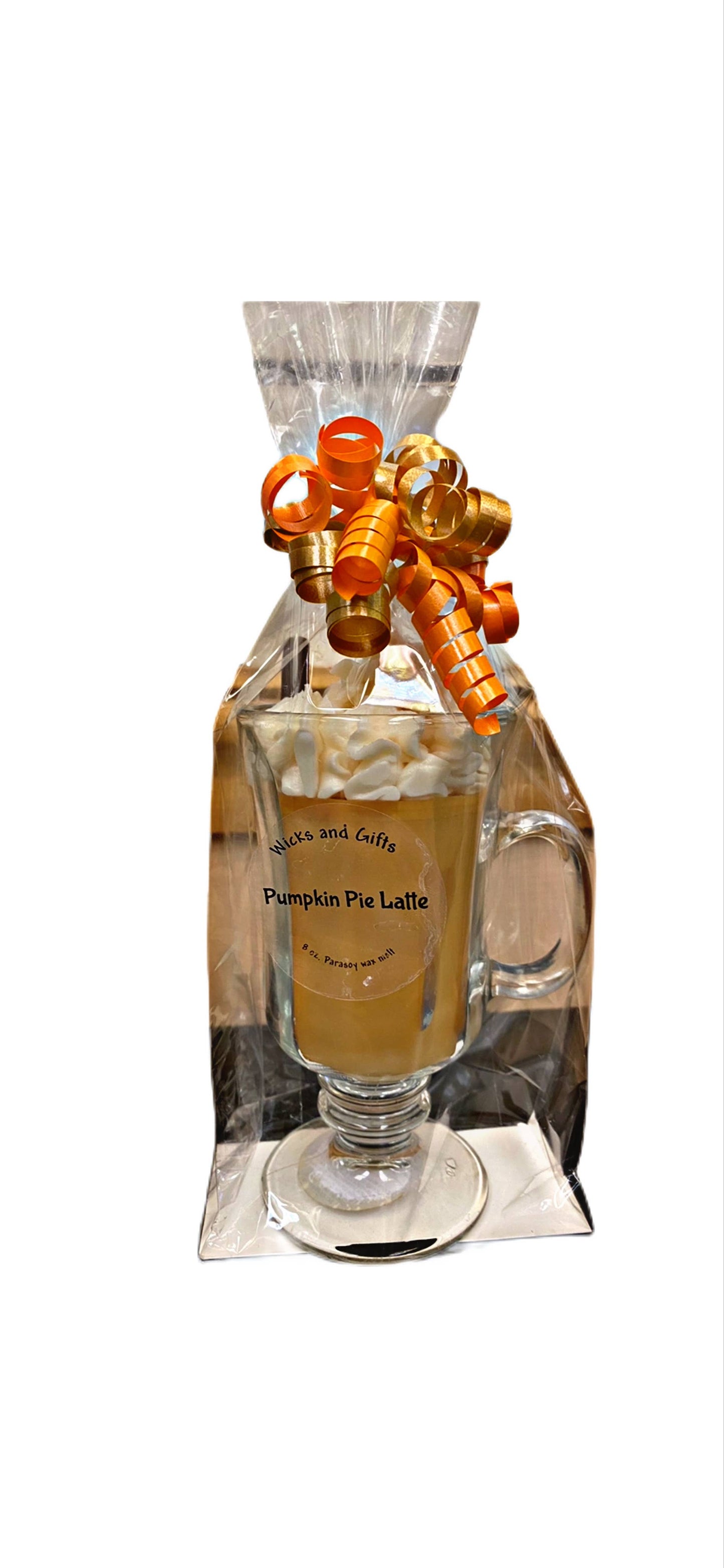 Pumpkin Pie Latte Candle