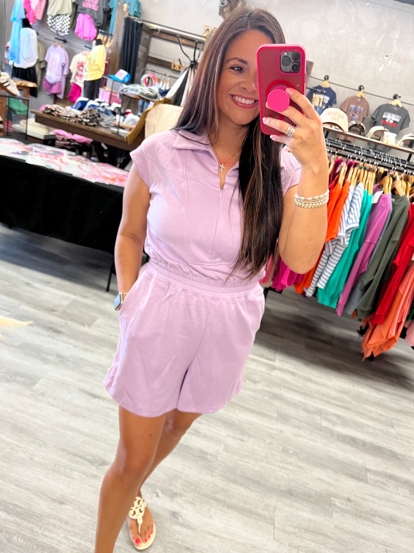 Lavender Haze Romper