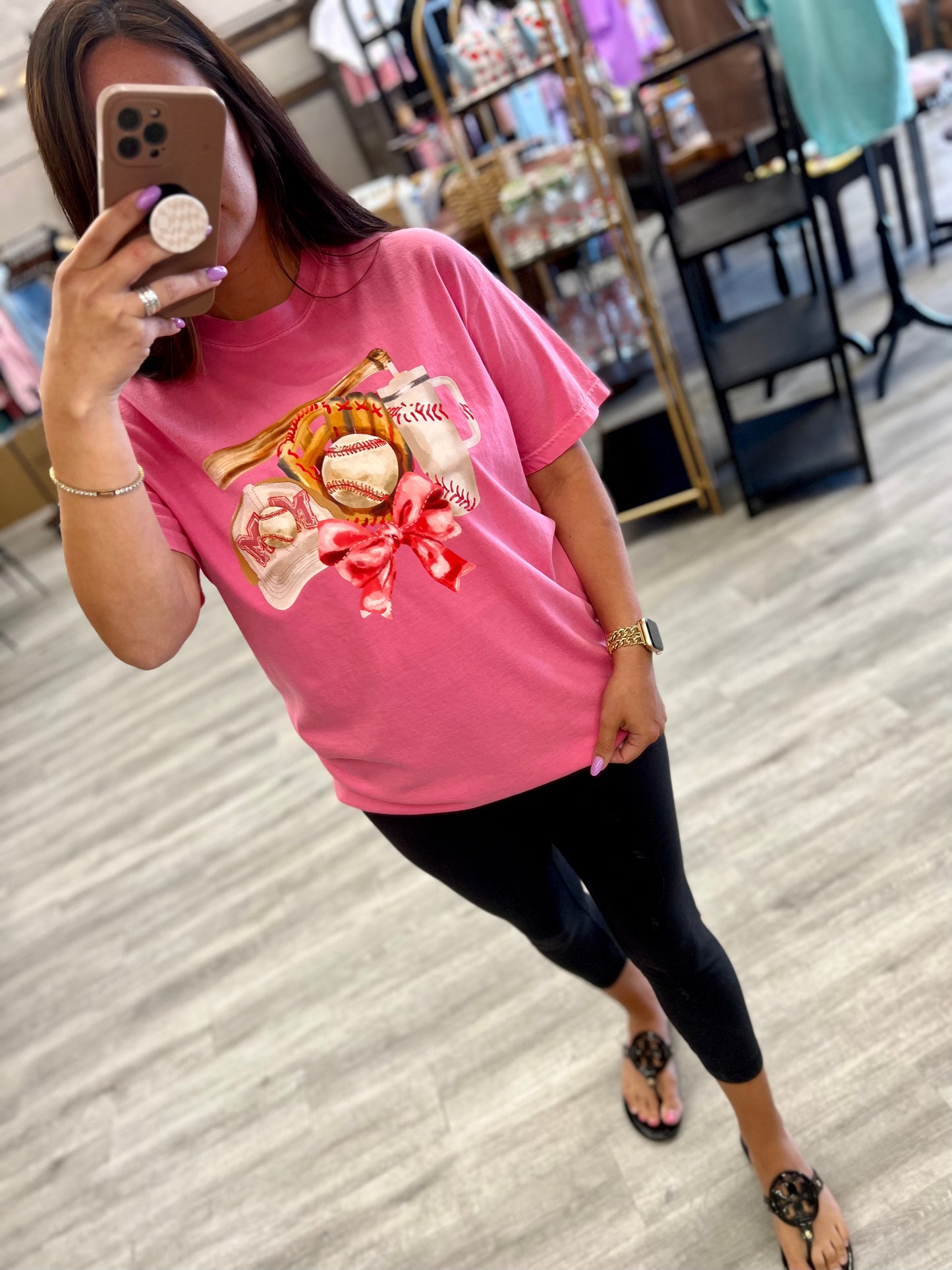 Girly Baseball Mom