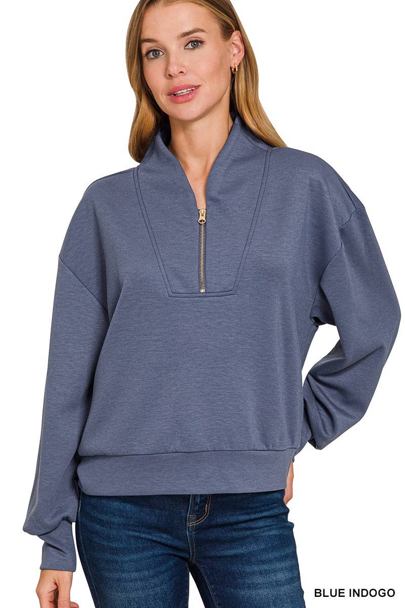 Scuba Zip Pullover