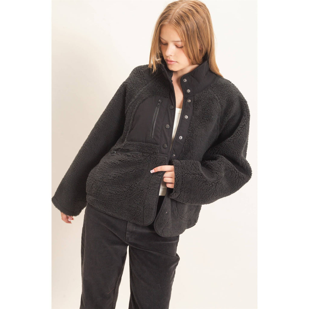 Sherpa Fleece Jacket