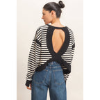 Striped Long Sleeve Top