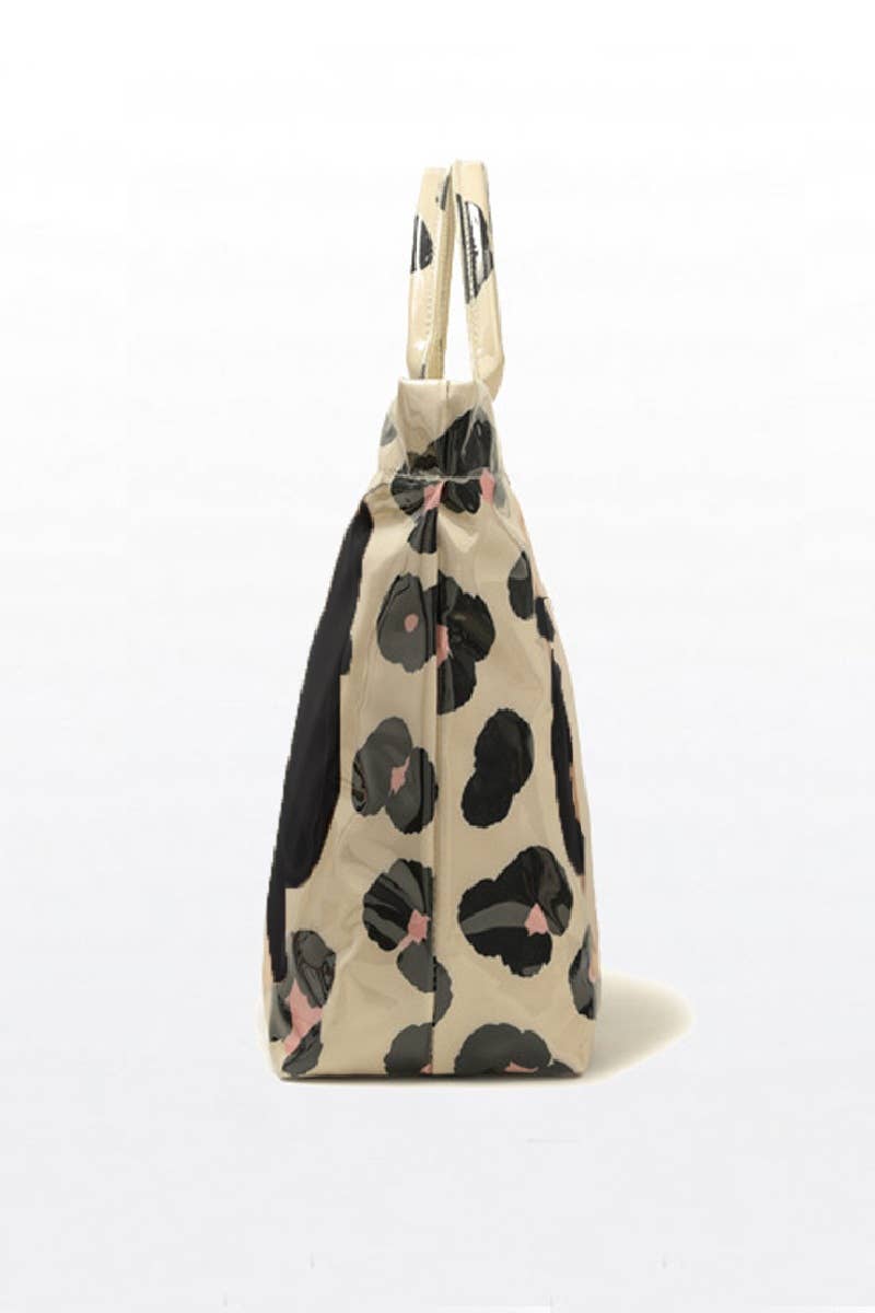 Leopard Bow Pvc The Tote Bag