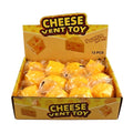 12PCS - Cheese Cube Squeeze Squishy Stress Relief Toy