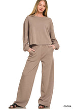 French Rib Pullover & Pants 2PC Set