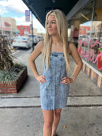 Concert Nights Light Wash Jean Dress