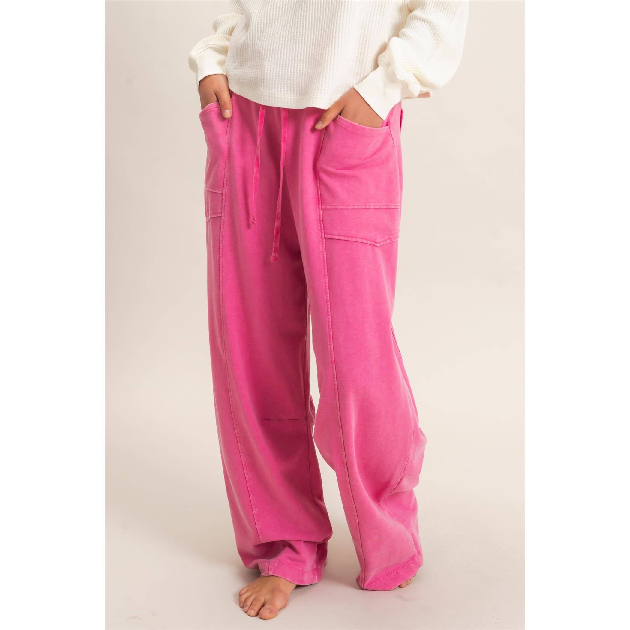 Mineral Washed Barrel Sweatpants