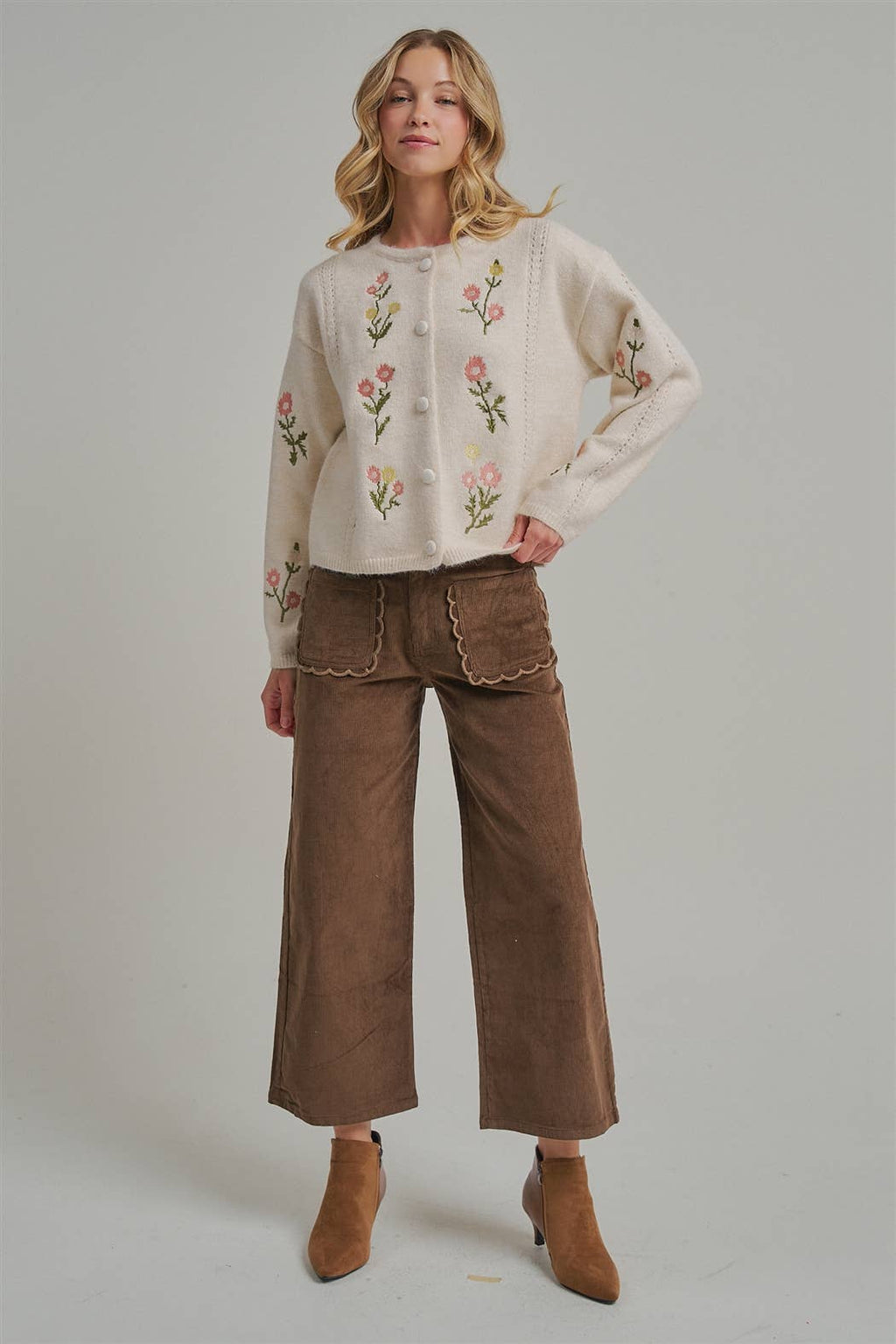 STRETCH CORDUROY WIDE LEG PANTS_JLB80001-06