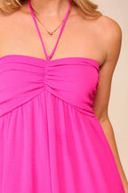 Beach Summer Day Airlflow Halter Jumpsuit