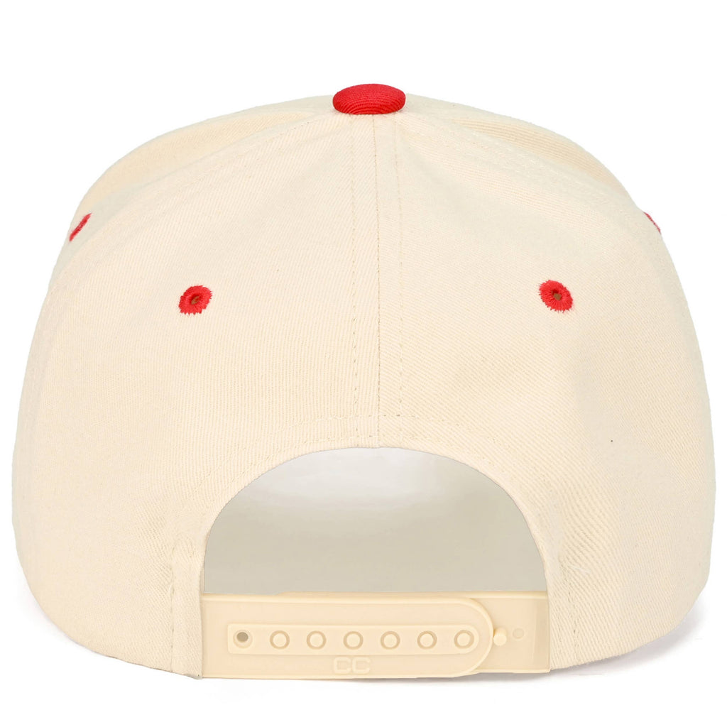 C.C MAKE AMERICA PRAY AGAIN Letter on Two Tone Trucker Hat