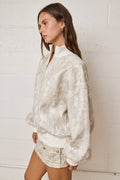 Light Camo Quarter Zip