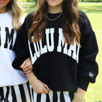 Lulu Mac Sweatshirt Black/White - Puff