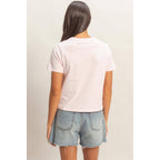 Crew Neck Cotton T-Shirt