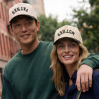 C.C MOTHER Letter Embroidered on Two Tone Trucker Hat