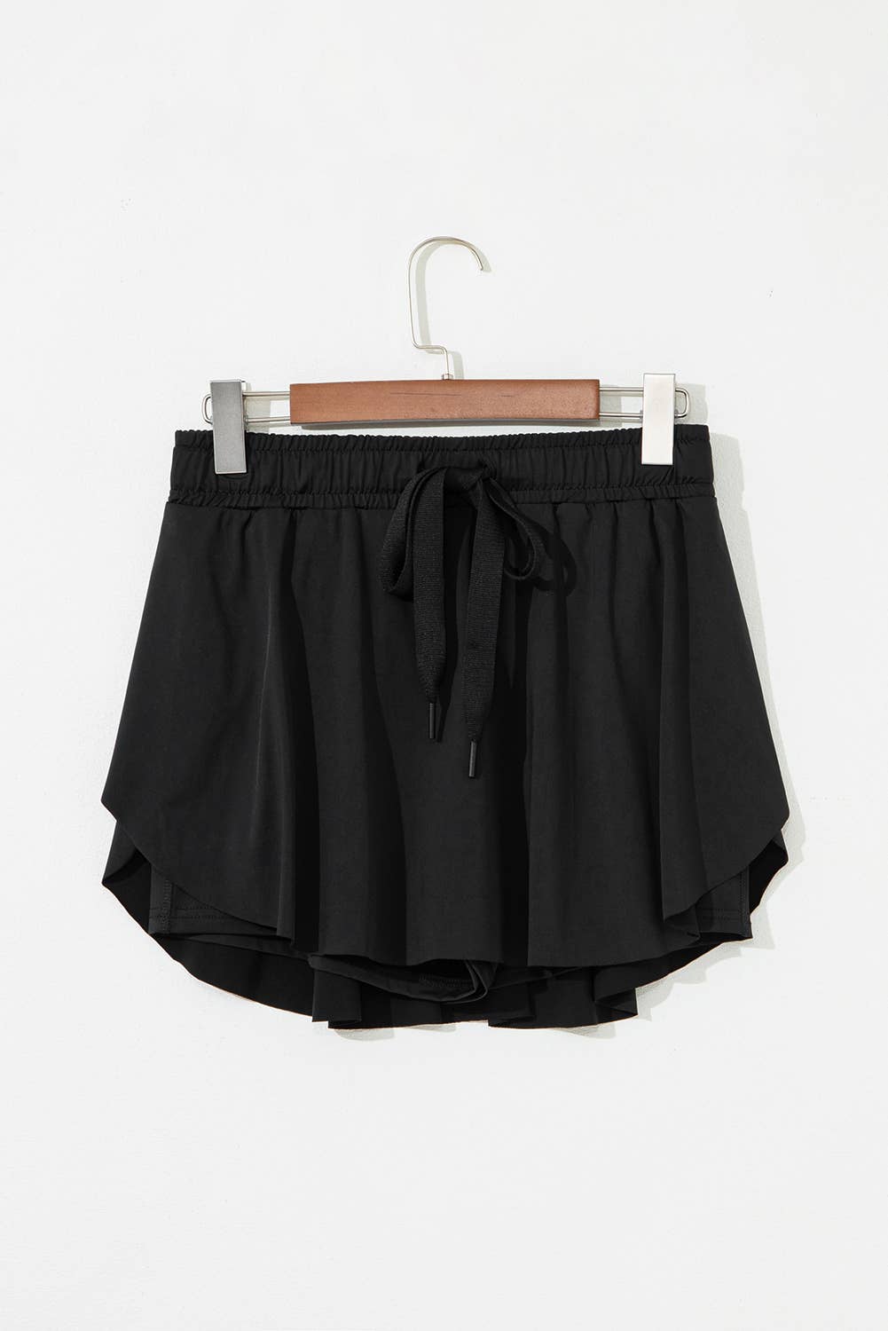 LAS Drawstring Elastic Waistband Lined Tennis Skorts (S-XL)
