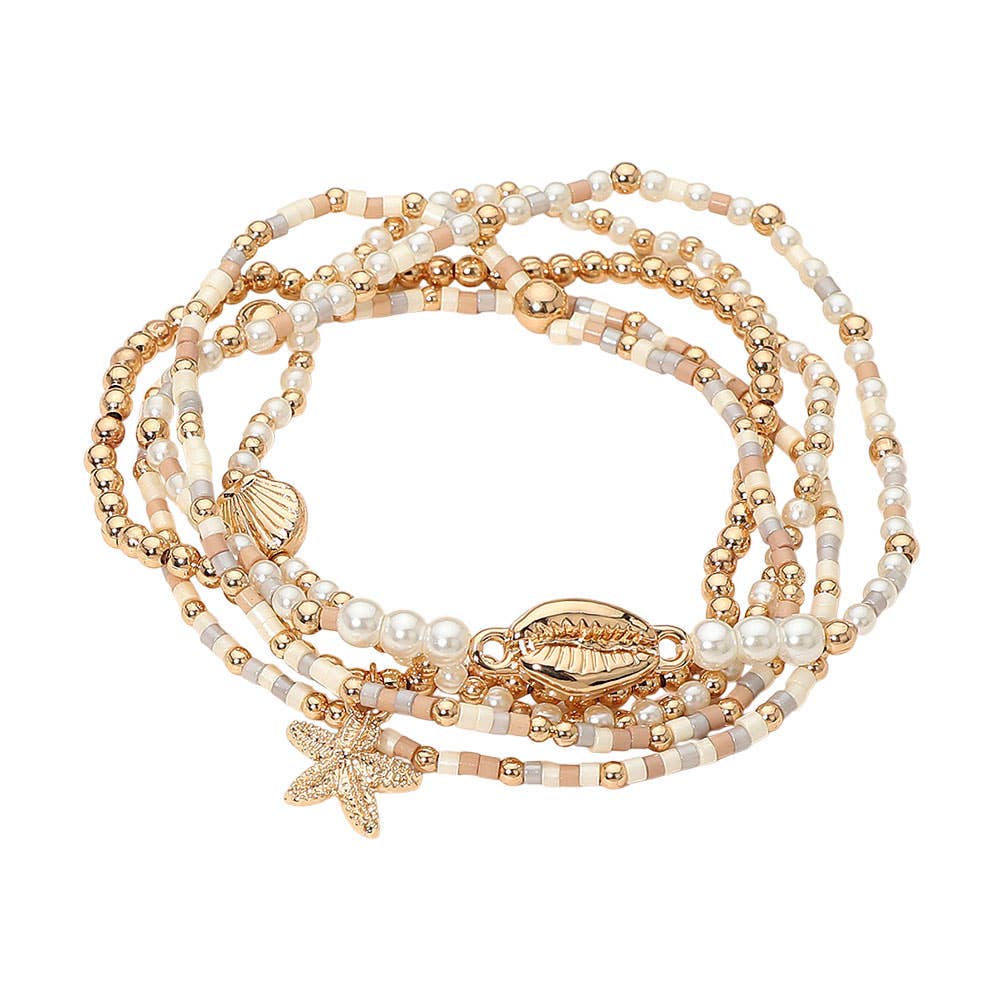 Starfish Multi Layered Bracelets