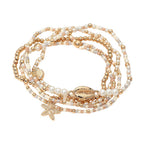 Starfish Multi Layered Bracelets