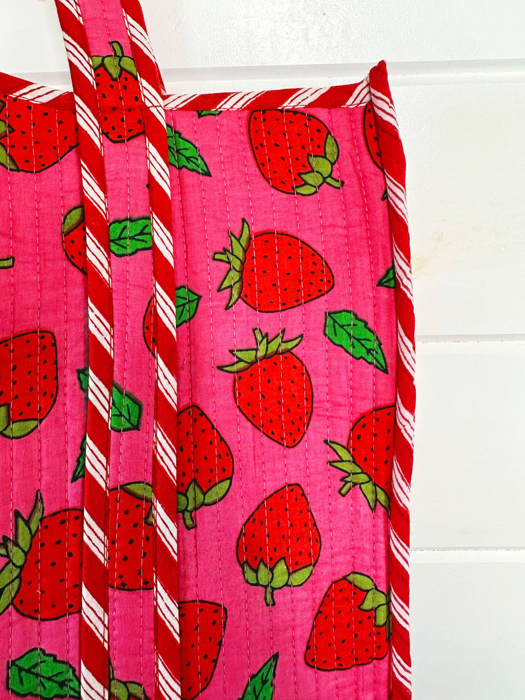 Local Royal Quilted Tote Bag