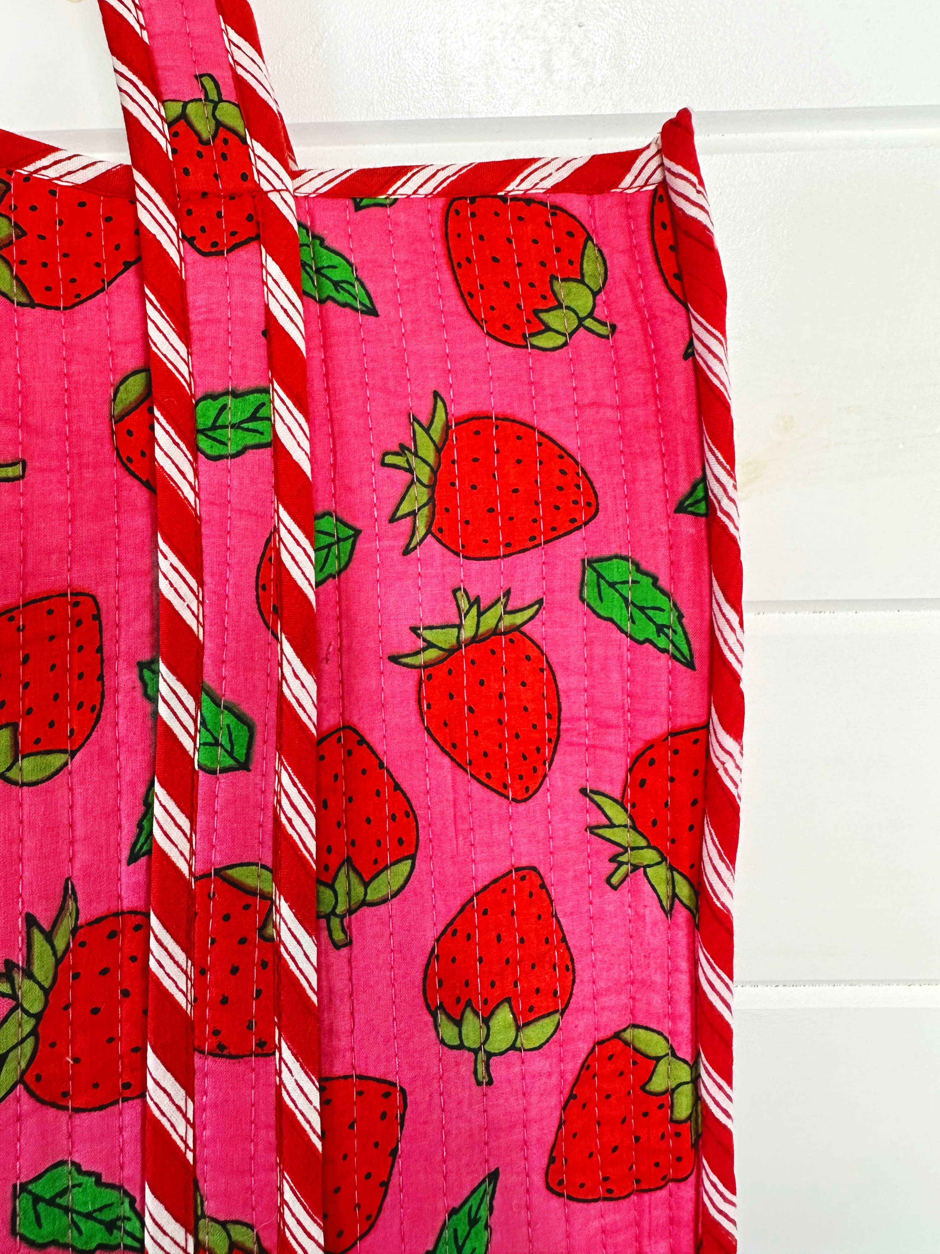 Local Royal Quilted Tote Bag