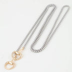 Polished Toggle Loop Box Chain Necklace
