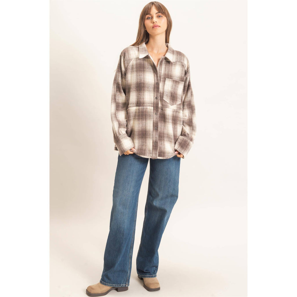 Plaid Flannel Shirt