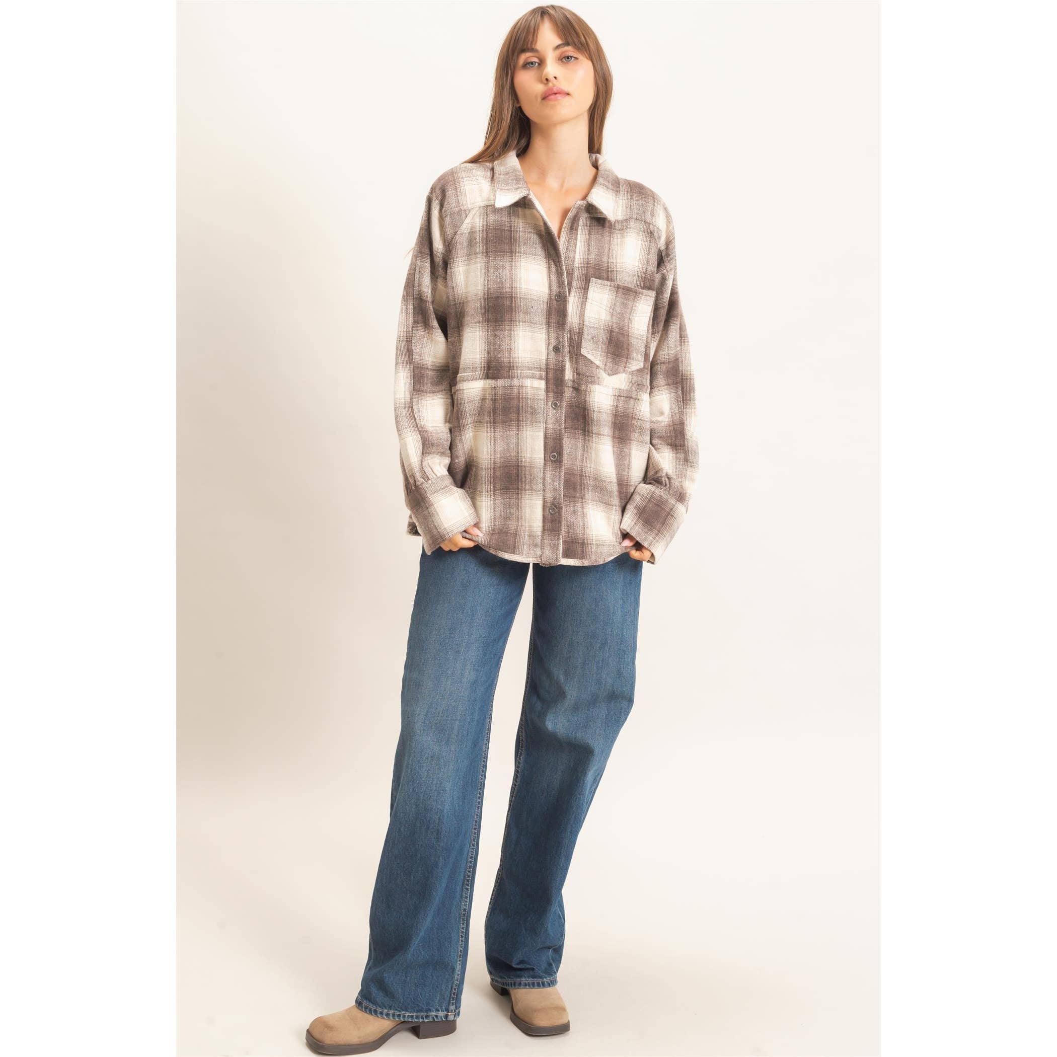 Plaid Flannel Shirt