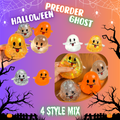 Squishy Toy - Halloween Glitter Ghost - PREORDER