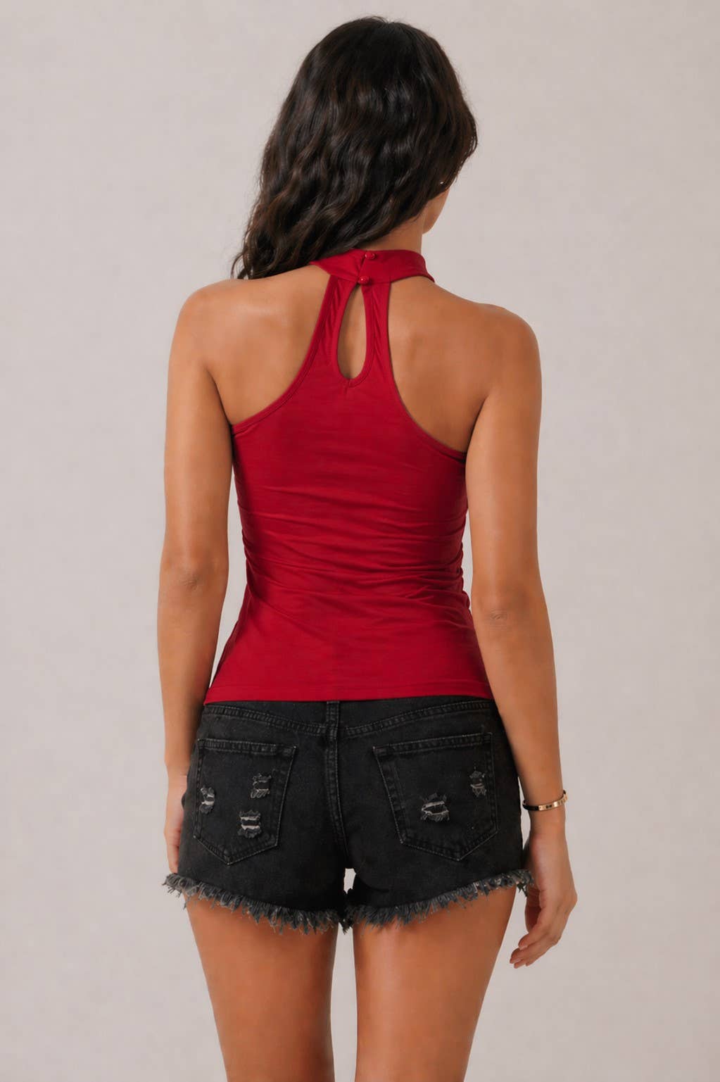 JU30012 - CHOKER NECK TUBE TOP