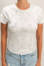 Fitted Crew Neck T-shirt