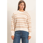 Striped Crew Neck Sweater