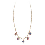 Baseball Charm Station Necklace