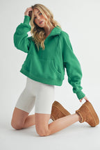 950CK Dove Funnel Neck Half Zip 6