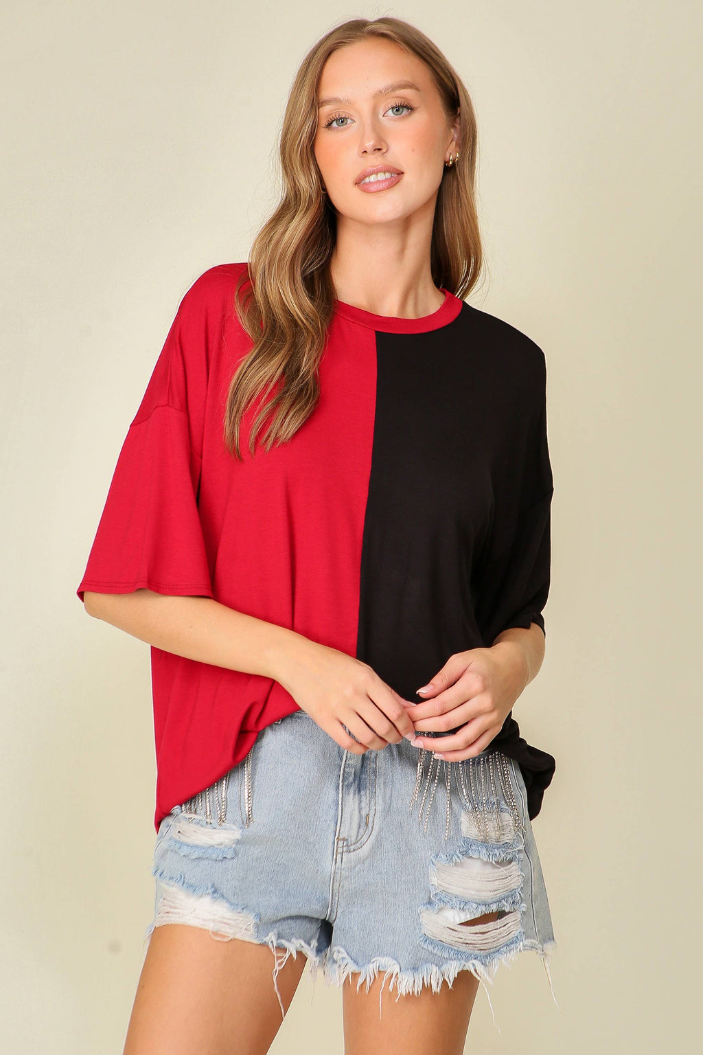 Game Day Multi Color Knit Top 3