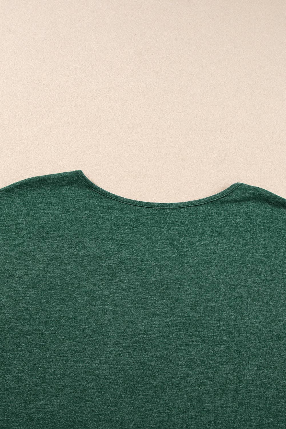 Crochet Lace Detail Oversized Tee