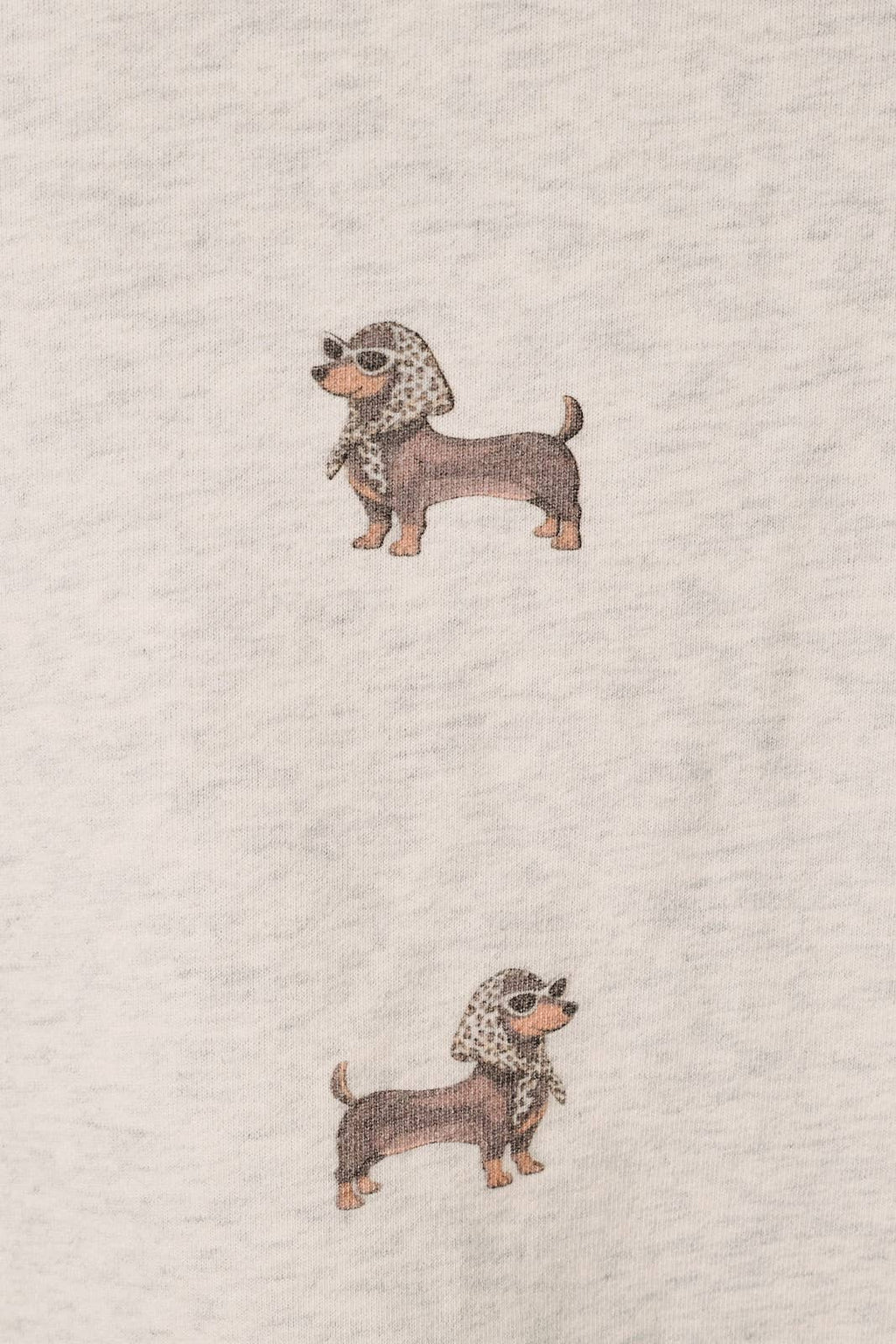 Weenie Dog All Over Print Crew Neck Sweatshirt