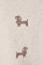 Weenie Dog All Over Print Crew Neck Sweatshirt