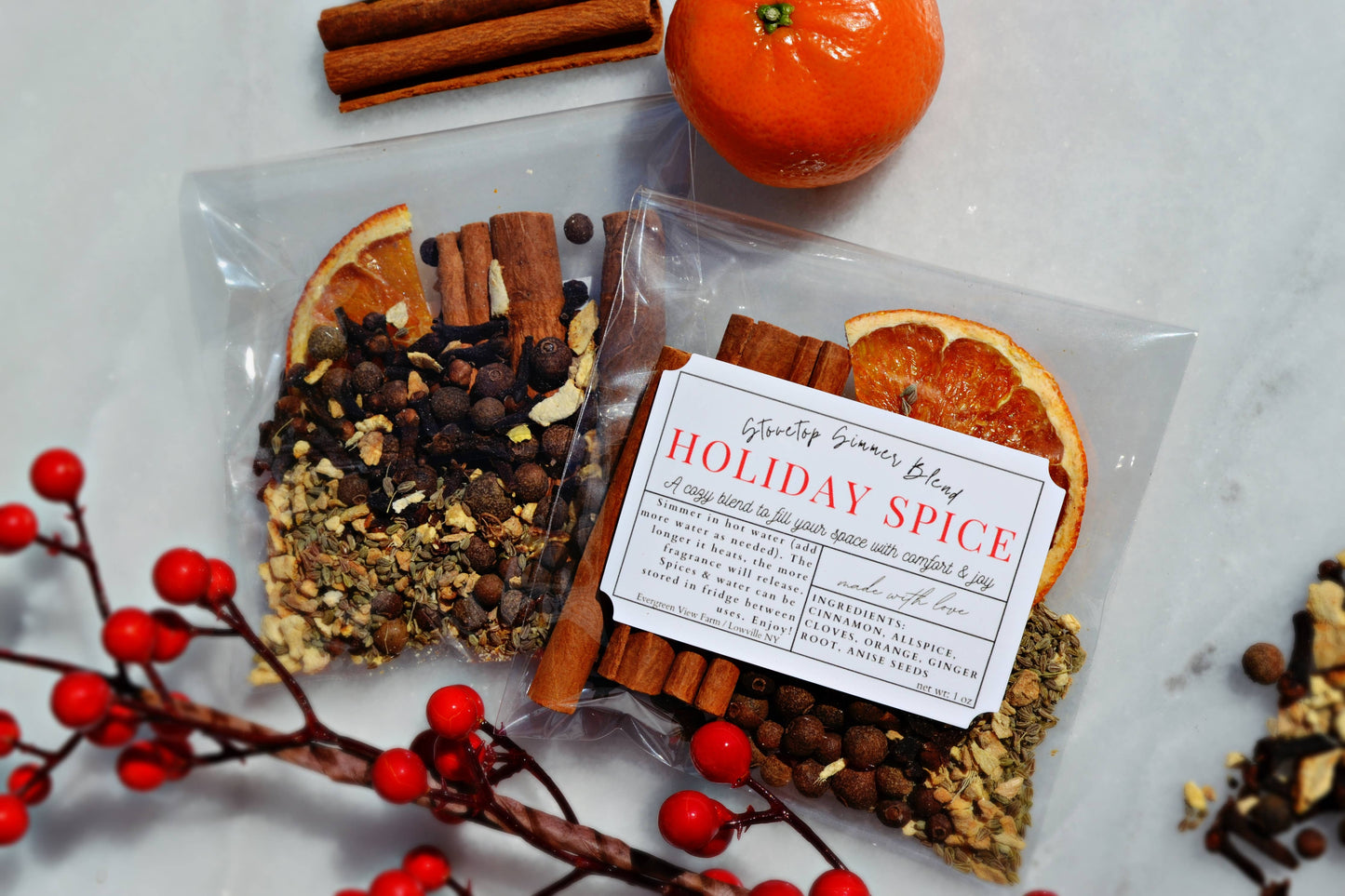 Simmer Stovetop Holiday Spice Christmas Blend