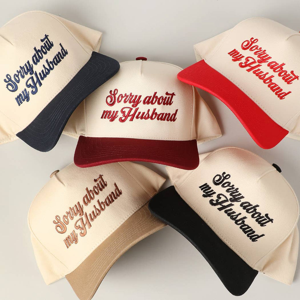 Sorry About My Husband Cap