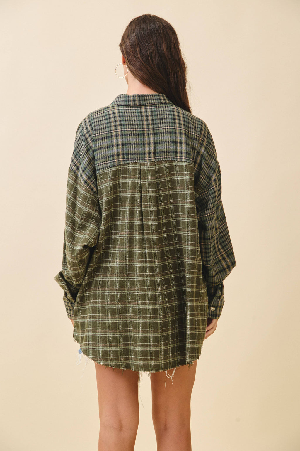 8376EN Kambrie Plaid Flannel Shirt