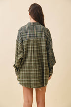 8376EN Kambrie Plaid Flannel Shirt