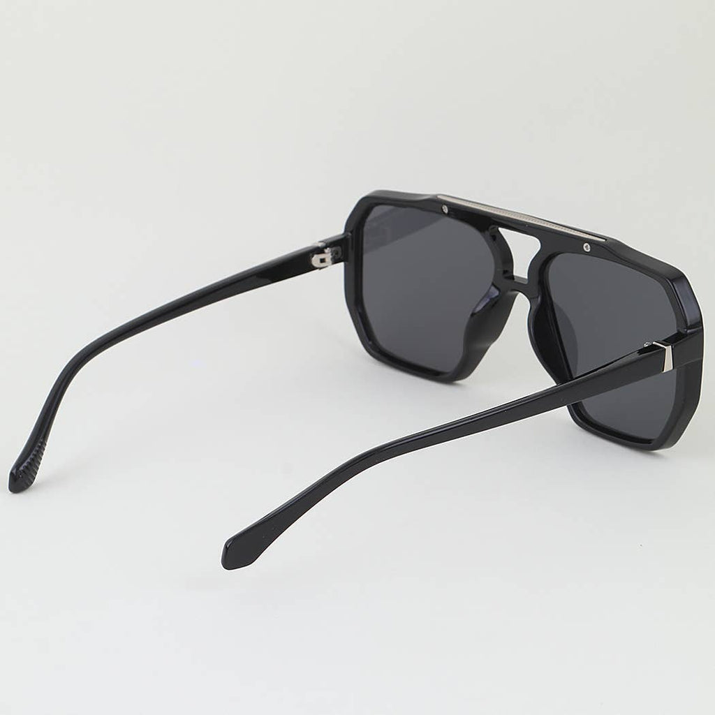 Modern Geometric Aviator Sunglasses